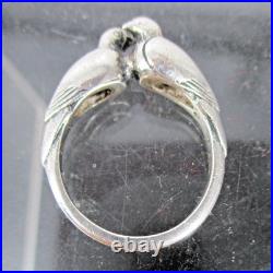 RARE Retired James Avery Love Birds Ring Sterling Silver 925 Size 3 HTF Vintage