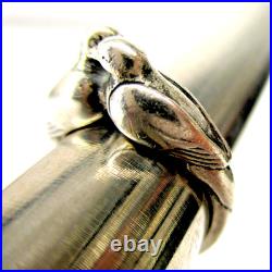 RARE Retired James Avery Love Birds Ring Sterling Silver 925 Size 3 HTF Vintage