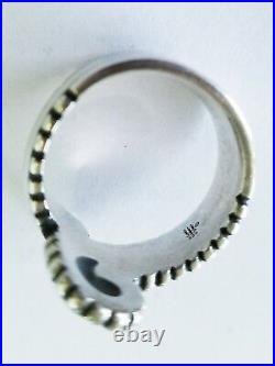 RETIRED James Avery Bead Ring Sterling Silver Size 7