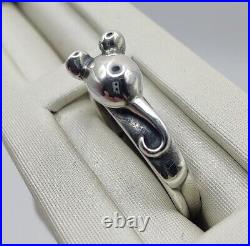 RETIRED James Avery Bitsy Mouse Ring Sterling Silver Size 5.5