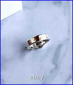 RETIRED James Avery Buckle Ring Sterling Silver Size 6