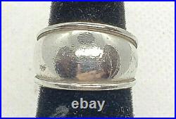 RETIRED James Avery Engravable Tapered Ring Sterling Silver Size 6.5