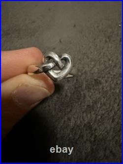 RETIRED James Avery Heart Knot Ring
