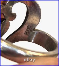 RETIRED James Avery Joy Of My Heart Ring Sterling Silver And 14k Gold (RK-383) RETIRED James Avery Joy Of My Heart Ring Sterling Silver And 14k Gold (RK-383)