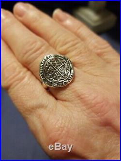 RETIRED James Avery Pieces of Eight Ring