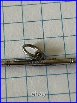 RETIRED James Avery Sterling Silver Clarinet Charm Uncut Ring FREE SHIPPING