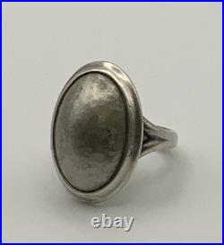 RETIRED James Avery Sterling Silver & Copper Hammered Dome Ring Size 7.5 RARE