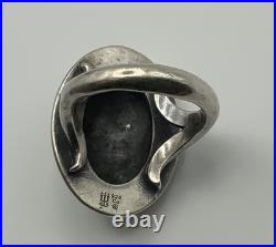 RETIRED James Avery Sterling Silver & Copper Hammered Dome Ring Size 7.5 RARE RETIRED James Avery Sterling Silver & Copper Hammered Dome Ring Size 7.5 RARE