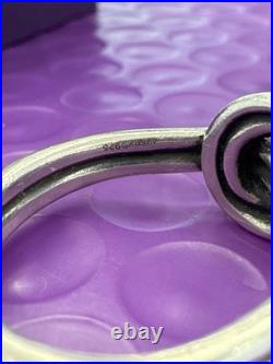 RETIRED James Avery Sterling Silver True Love Knot Ring Sz 8
