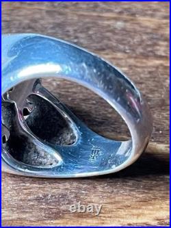 RETIRED James Avery Wide Butterfly Ring Size 8