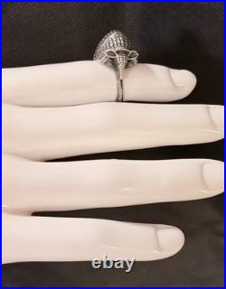 Rare James Avery Authentic Armadillo Ring Sz. 7 Sterling Silver