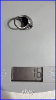 Rare James Avery Authentic Armadillo Ring Sz. 7 Sterling Silver