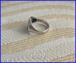 Rare! One Of A Kind James Avery Eagle Head Signet Ring