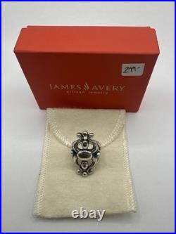 Rare Retired James Avery Sterling Silver Glorietta Ring Size 6.5 with Packaging