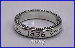 Rare & Retired James Avery Texas My Texas Ring Sterling Silver Size 5