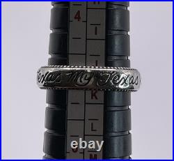 Rare & Retired James Avery Texas My Texas Ring Sterling Silver Size 5