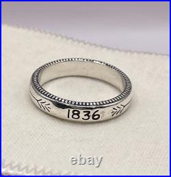 Rare & Retired James Avery Texas My Texas Ring Sterling Silver Size 8