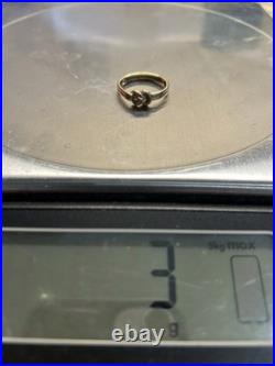 RetiredJames Avery 14k Lovers Knot Band Ring, Artisan Jewelry