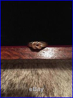 Retired 14k gold James Avery Lovers Knot Ring