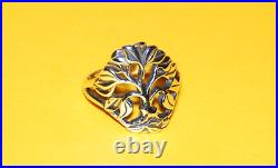 Retired 60 Years Anniversary James Avery Tree Of Life Ring 925 Silver Size 7.5