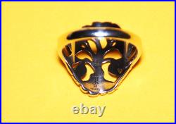Retired 60 Years Anniversary James Avery Tree Of Life Ring 925 Silver Size 7.5