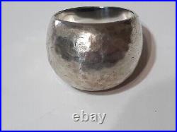 Retired Hammered James Avery Dome Ring Size 6.5