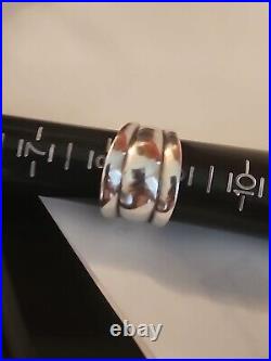 Retired Heavy James Avery Size 8.5 WIDE Triple Segment Dome Ring So Pretty Retired Heavy James Avery Size 8.5 WIDE Triple Segment Dome Ring So Pretty