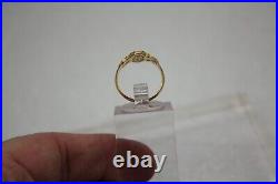 Retired JAMES AVERY 14k Yellow Gold SPANISH SWIRL Ring size 4.5