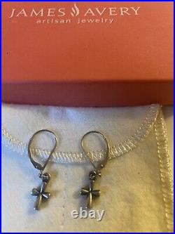 Retired JAMES AVERY St. Teresa Cross Earrings Pendant/Bracelet/Ring Available