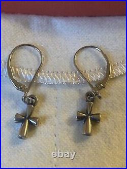 Retired JAMES AVERY St. Teresa Cross Earrings Pendant/Bracelet/Ring Available