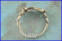 Retired JAMES AVERY Sterling Silver HUMMINGBIRD Ring Size 6.75