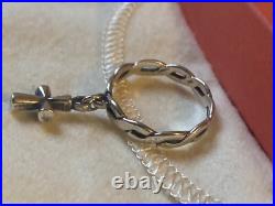Retired JAMES AVERY Teresa Cross Dangle Ring Sz 7.75 Pendant/Bracelet Available