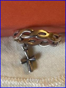 Retired JAMES AVERY Teresa Cross Dangle Ring Sz 7.75 Pendant/Bracelet Available