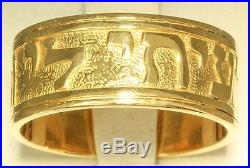 Retired James Avery 14K Yellow Gold Song of Solomon Ring Size 10