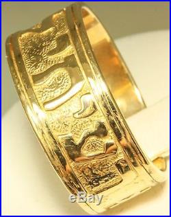 Retired James Avery 14K Yellow Gold Song of Solomon Ring Size 10