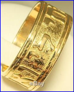 Retired James Avery 14K Yellow Gold Song of Solomon Ring Size 10