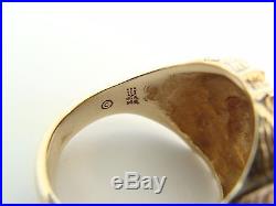 Retired James Avery 14k Gold Conch Shell Ring size 8.5 13.7gr