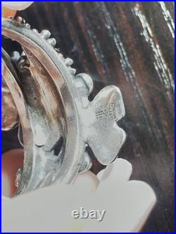 Retired James Avery 60th Anniversary La Paloma Bird with Flower Ring sz 10 1/2