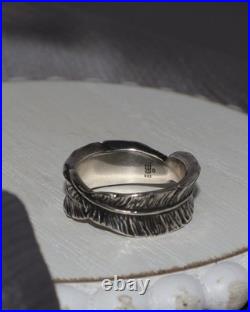 Retired James Avery 925 Birds Of A Feather Ring 7.67G / Sz 8