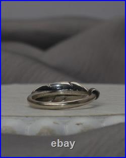 Retired James Avery 925 Delicate Feather Ring 2G / Sz 5.5