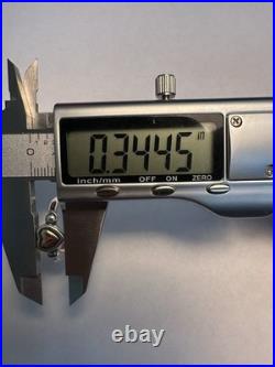 Retired James Avery 925 Sterling Silver & 14k Gold True Heart Ring Size 9