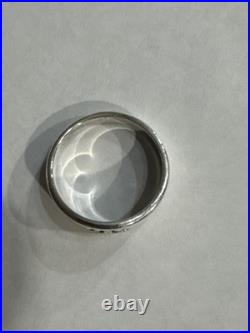 Retired James Avery Alpha and Omega Ring Size 10.5