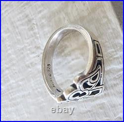 Retired James Avery Angel Ring Size 6.5 Sterling Silver