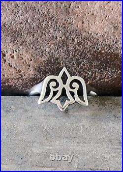 Retired James Avery Angel Ring Size 7.5 Sterling Silver