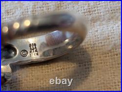 Retired James Avery Baseball Ring Size 7