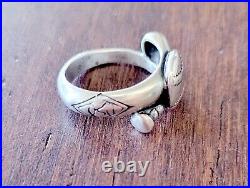 Retired James Avery Baseball and Bat Wrap Ring Size 7 NEAT Piece