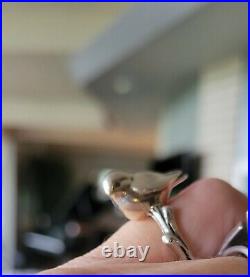 Retired James Avery Bird on a Branch Sterling Silver Ring PRETTY