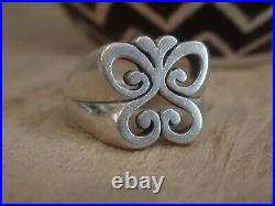 Retired James Avery Butterfly Ring Size 6.5 Sterling Silver Beautiful