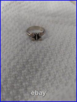 Retired James Avery Butterfly Ring Size 6-7