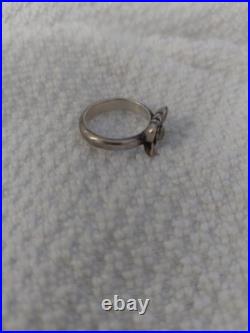 Retired James Avery Butterfly Ring Size 6-7